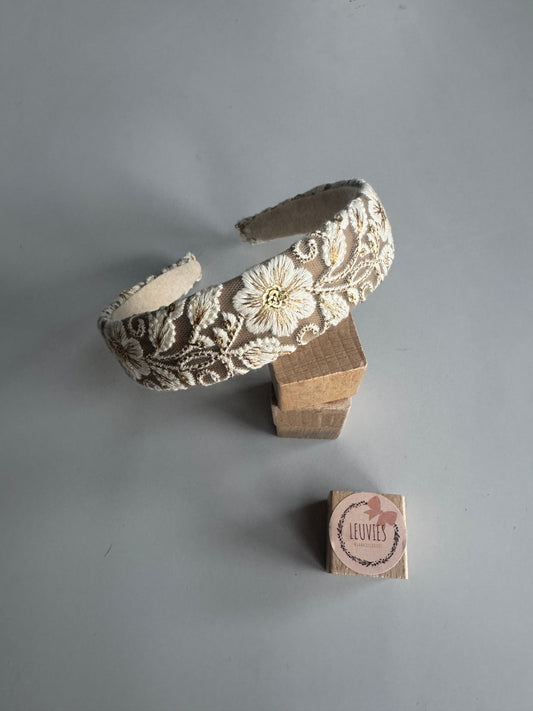 Diadeem haarband luxe kant indian lace
