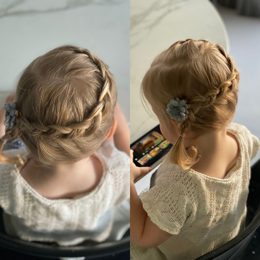 Alligatorclip bloem Mara (8 kleuren)