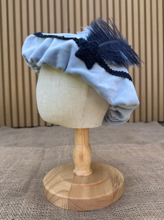 (gepersonaliseerde) pietenmuts lichtblauw met ster