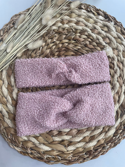 twist haarband teddy winter warm