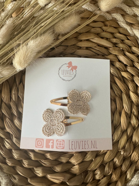 Klikklak speldjes mara haarspeldjes goud