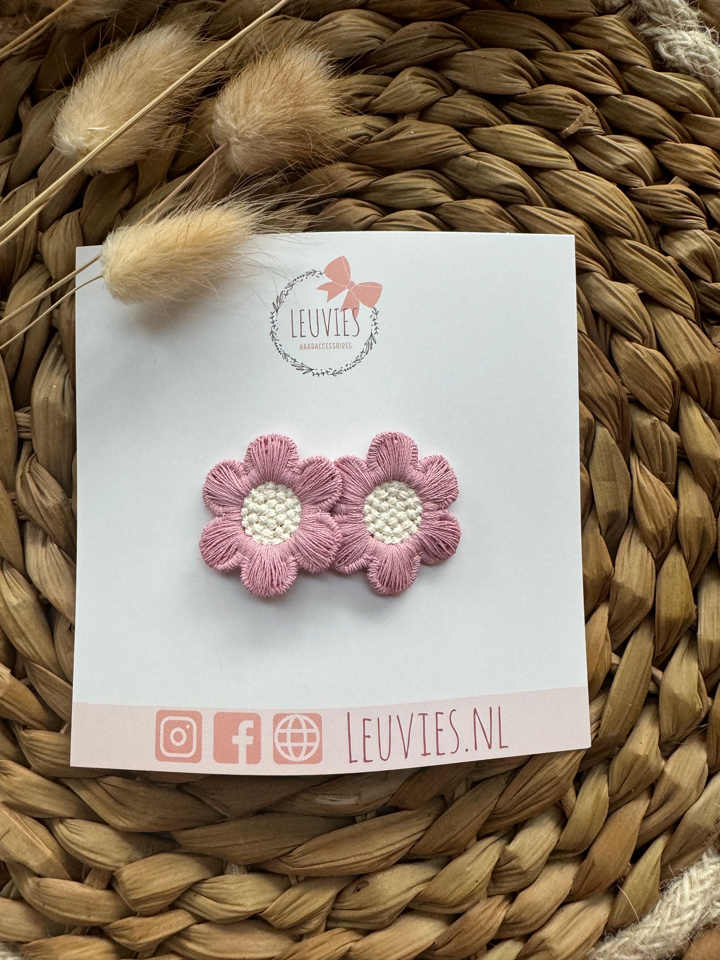 Antislip anti slip haarspeldje speldje bloem