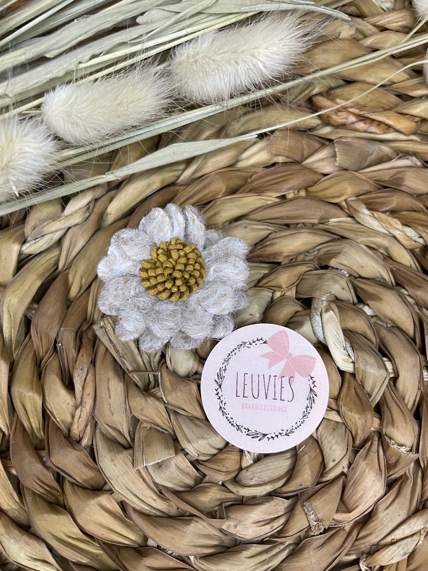 Krokodilklemme Blume Mara (8 Farben)