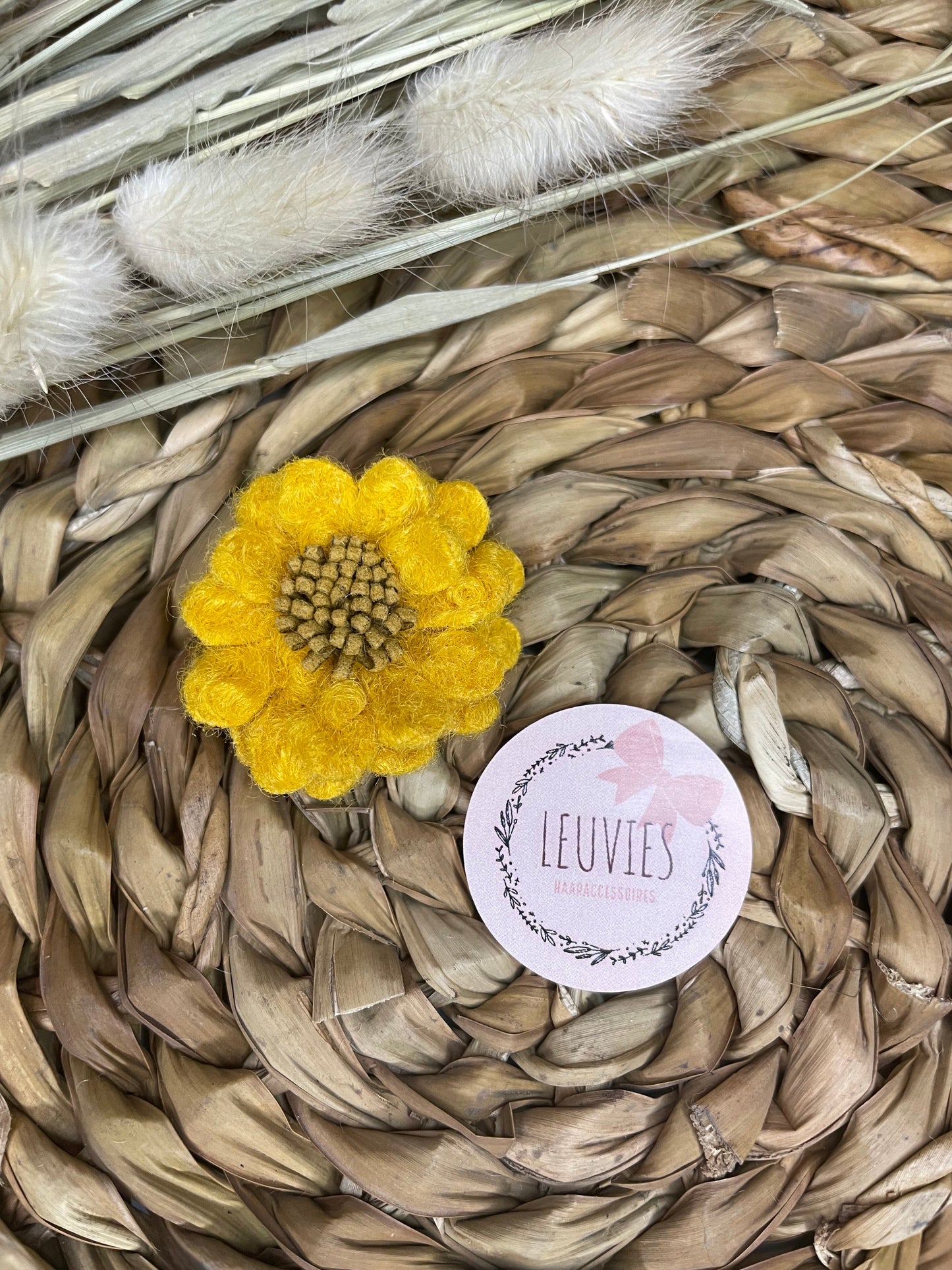 Krokodilklemme Blume Mara (8 Farben)