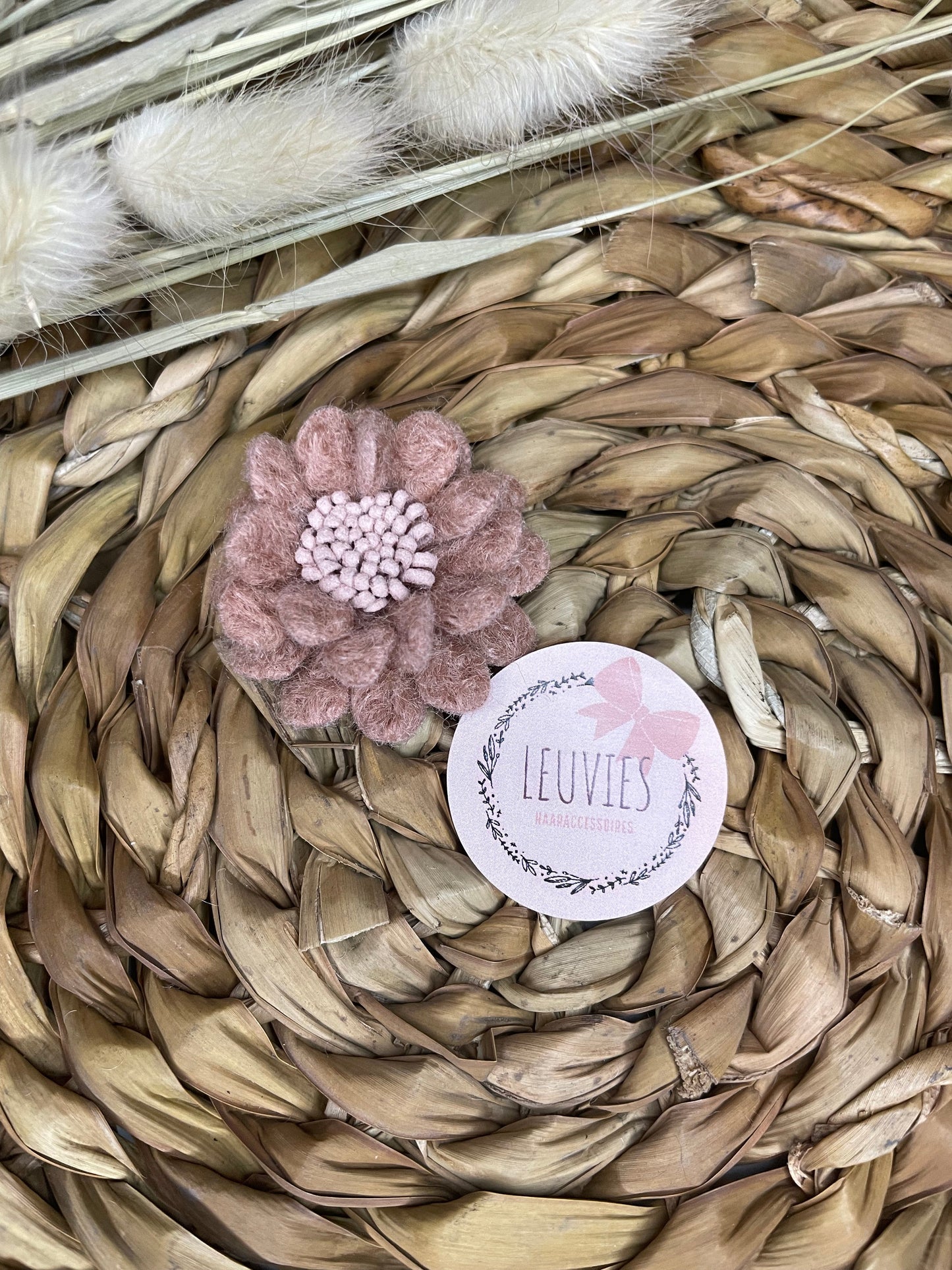 Krokodilklemme Blume Mara (8 Farben)