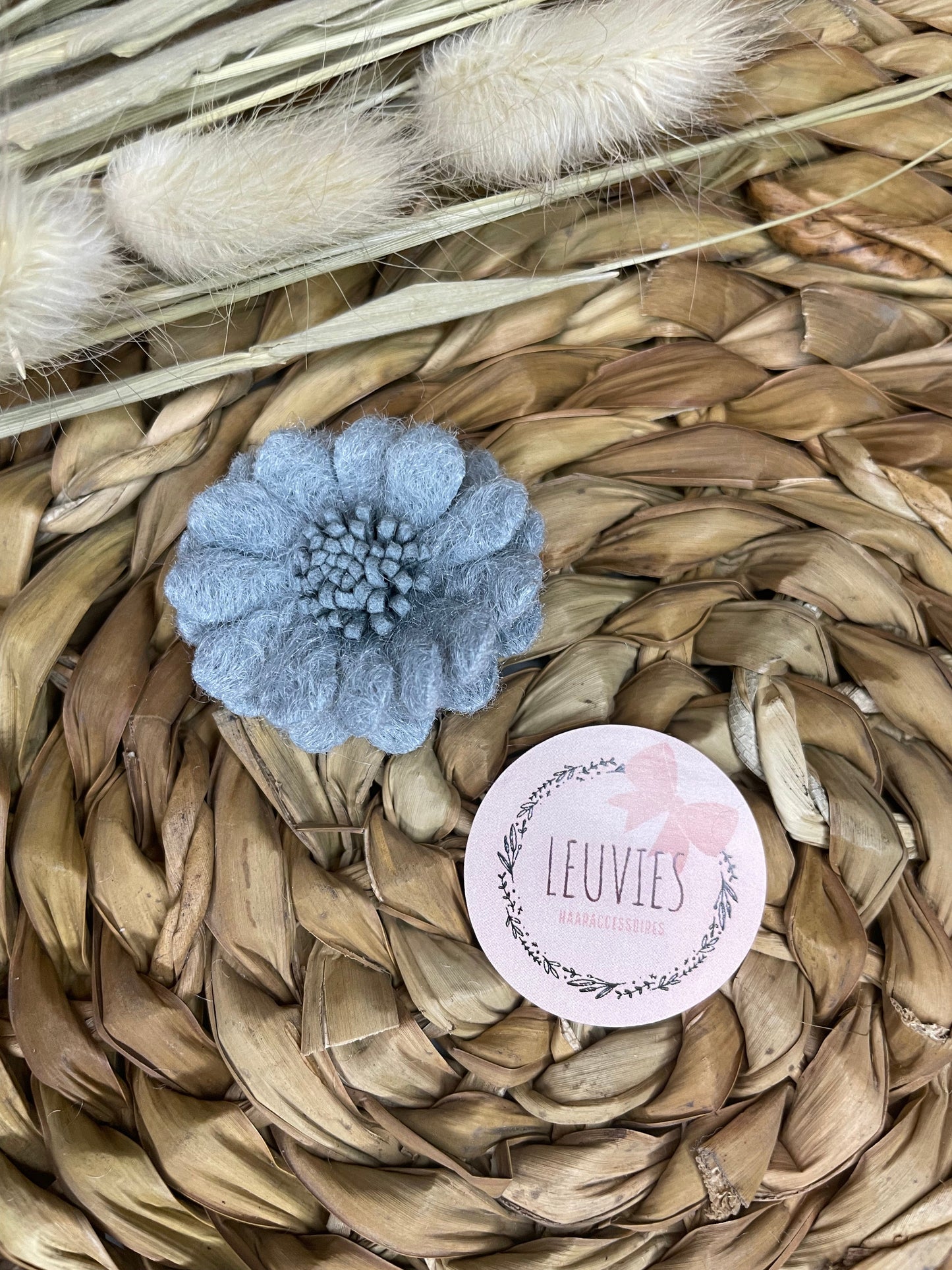 Krokodilklemme Blume Mara (8 Farben)