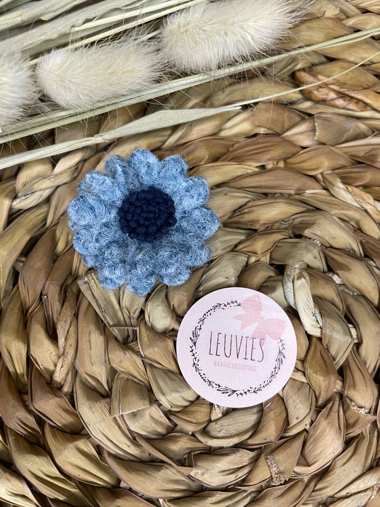 Krokodilklemme Blume Mara (8 Farben)