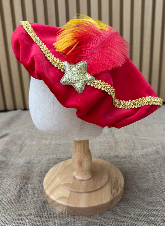 (personalized) Piet hat old pink with bow