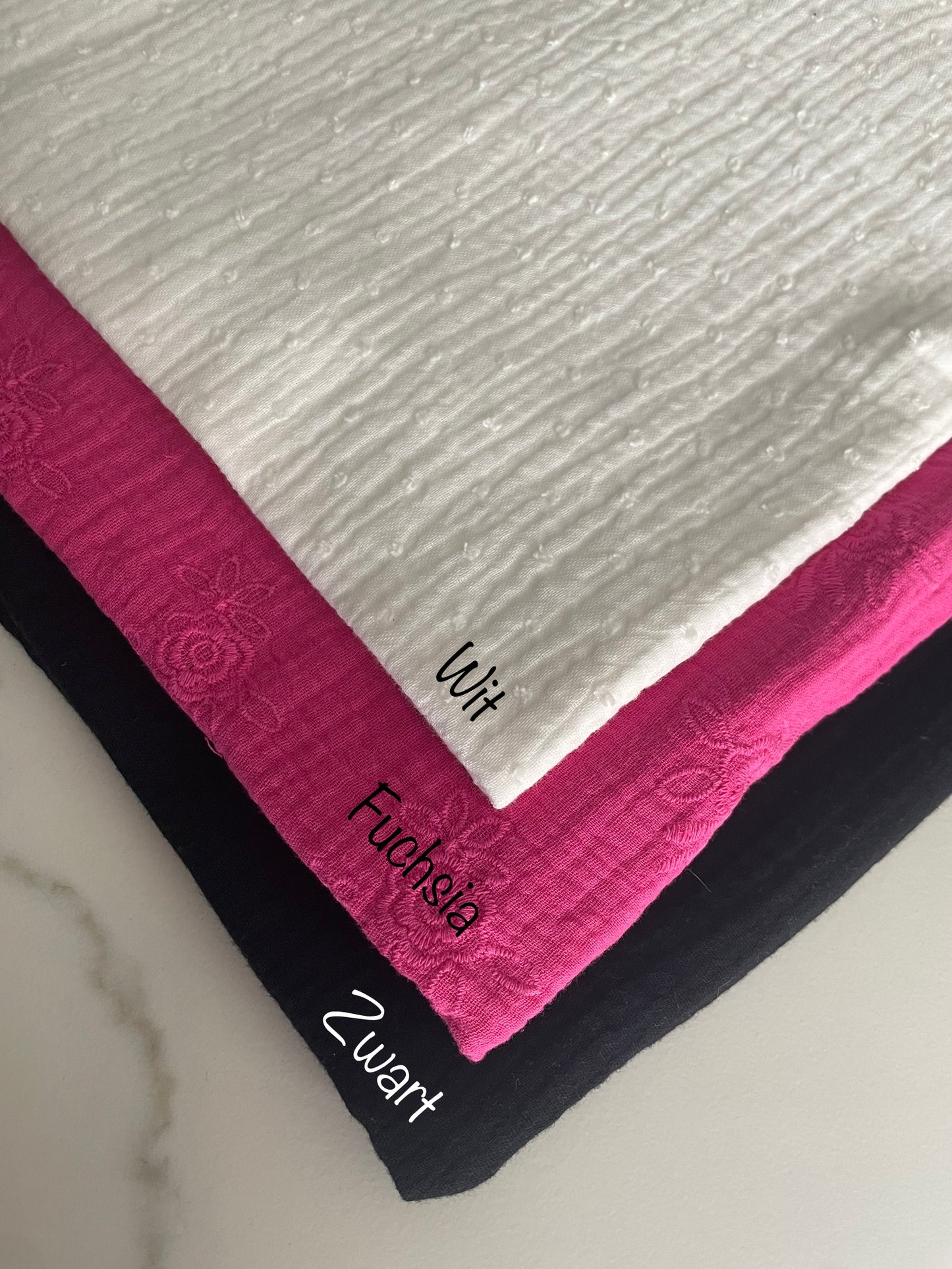 Antislip haarspeldjes mousseline strik (8 varianten)