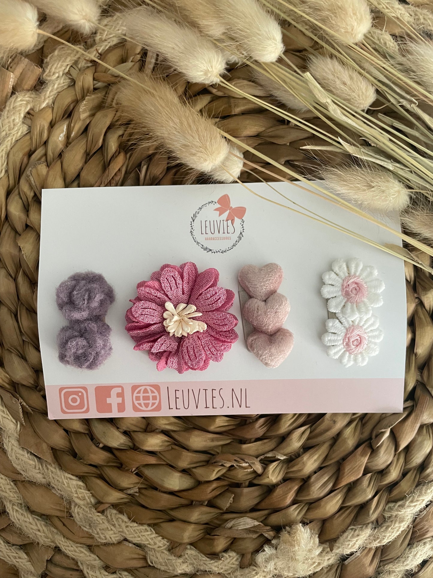 Voordeelsetje antislip paars/roze