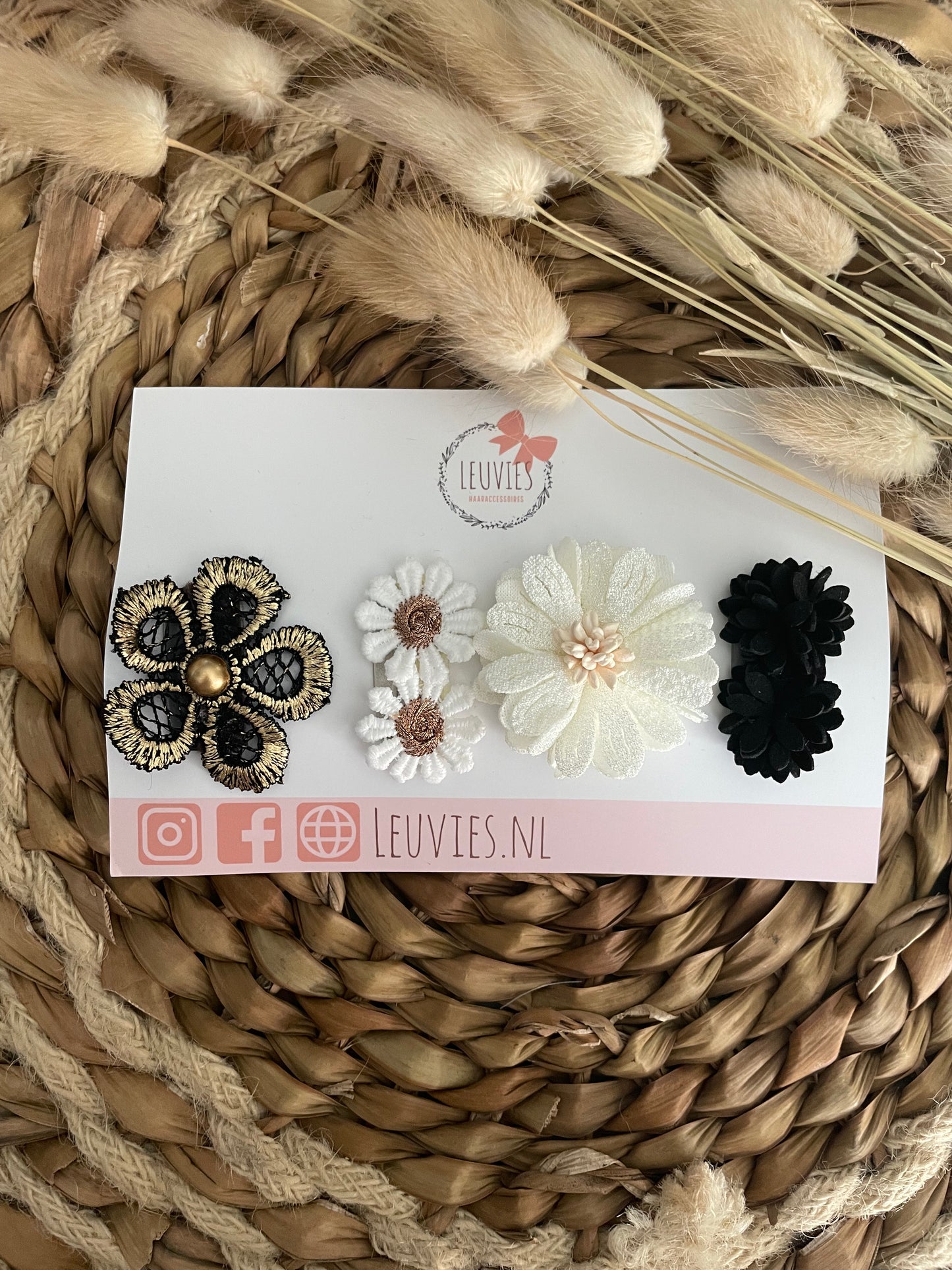 Voordeelsetje antislip zwart/wit