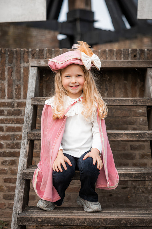 Luxe pieten piet verkleedset pietenmuts pietencape pepernotenzakje met naam gepersonaliseerd