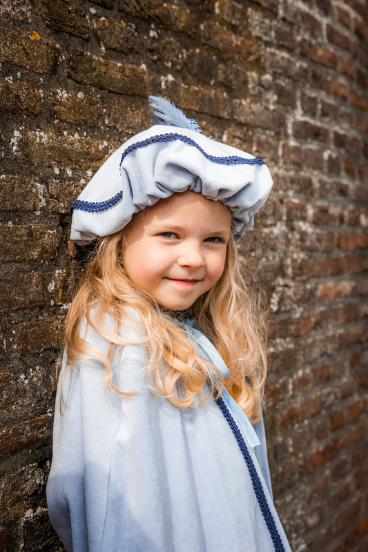 Pietencape lichtblauw