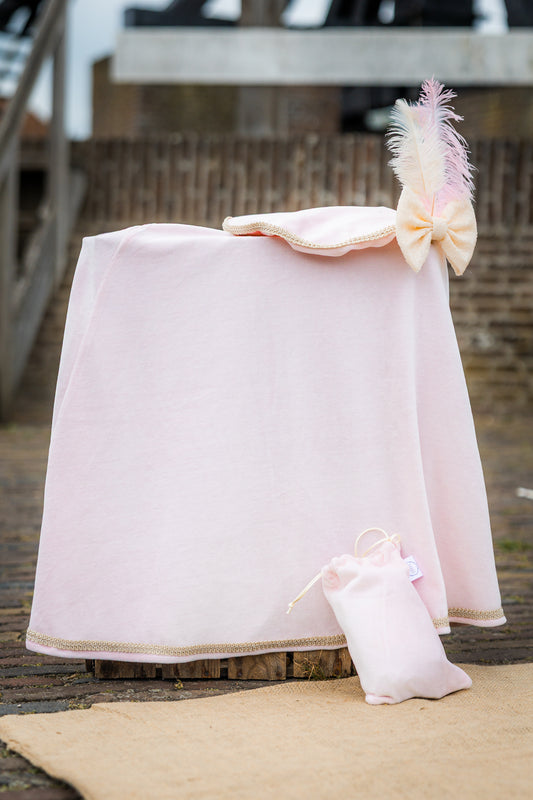 Pepernoten zakje lichtroze