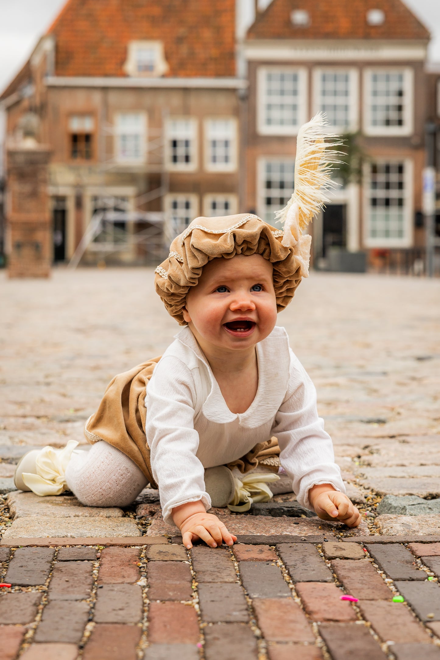 Pietenrokje luxe beige | Leuvies