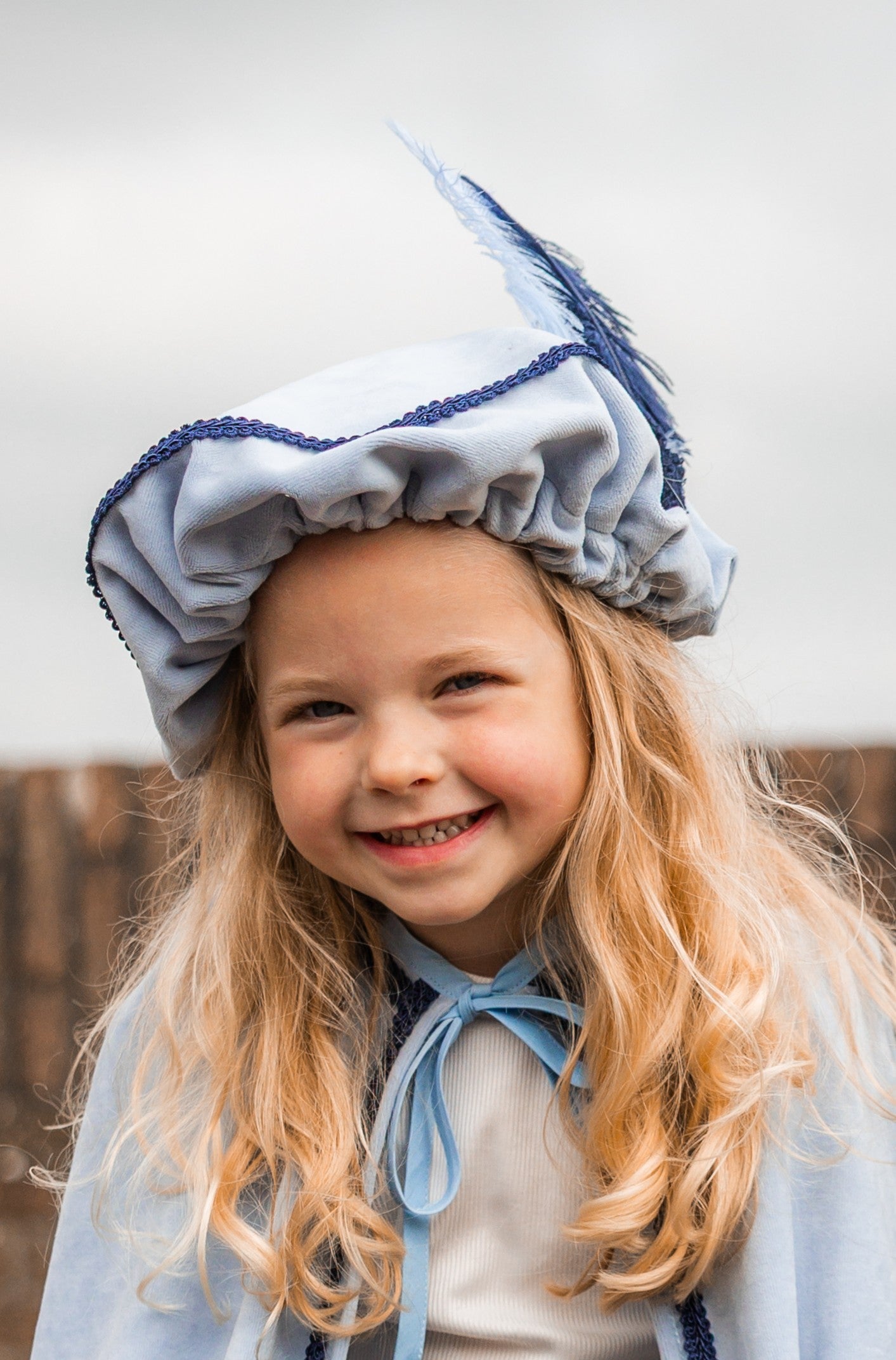 (personalized) blue Santa hat with star