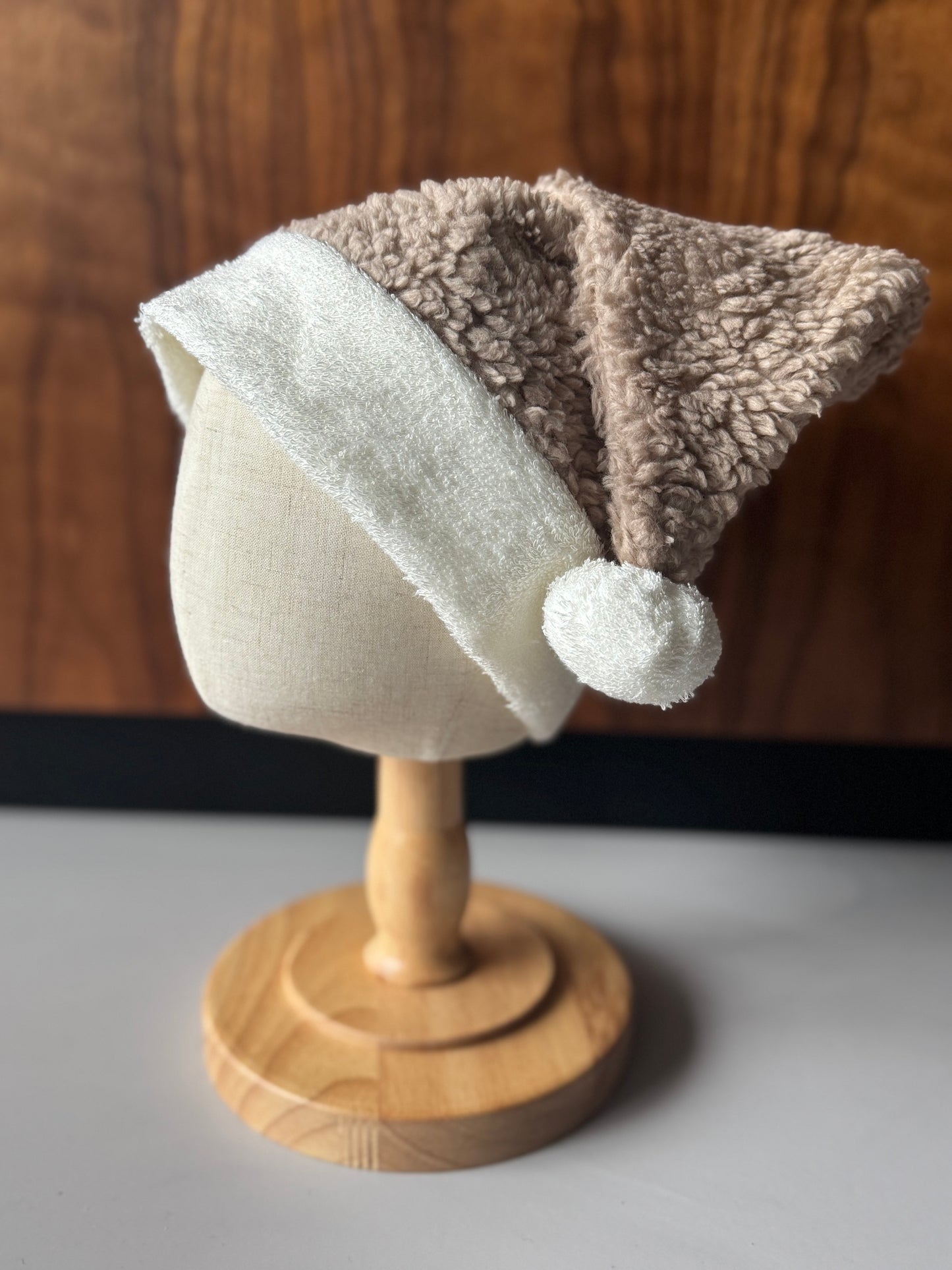 Kerstmuts teddy (met naam)