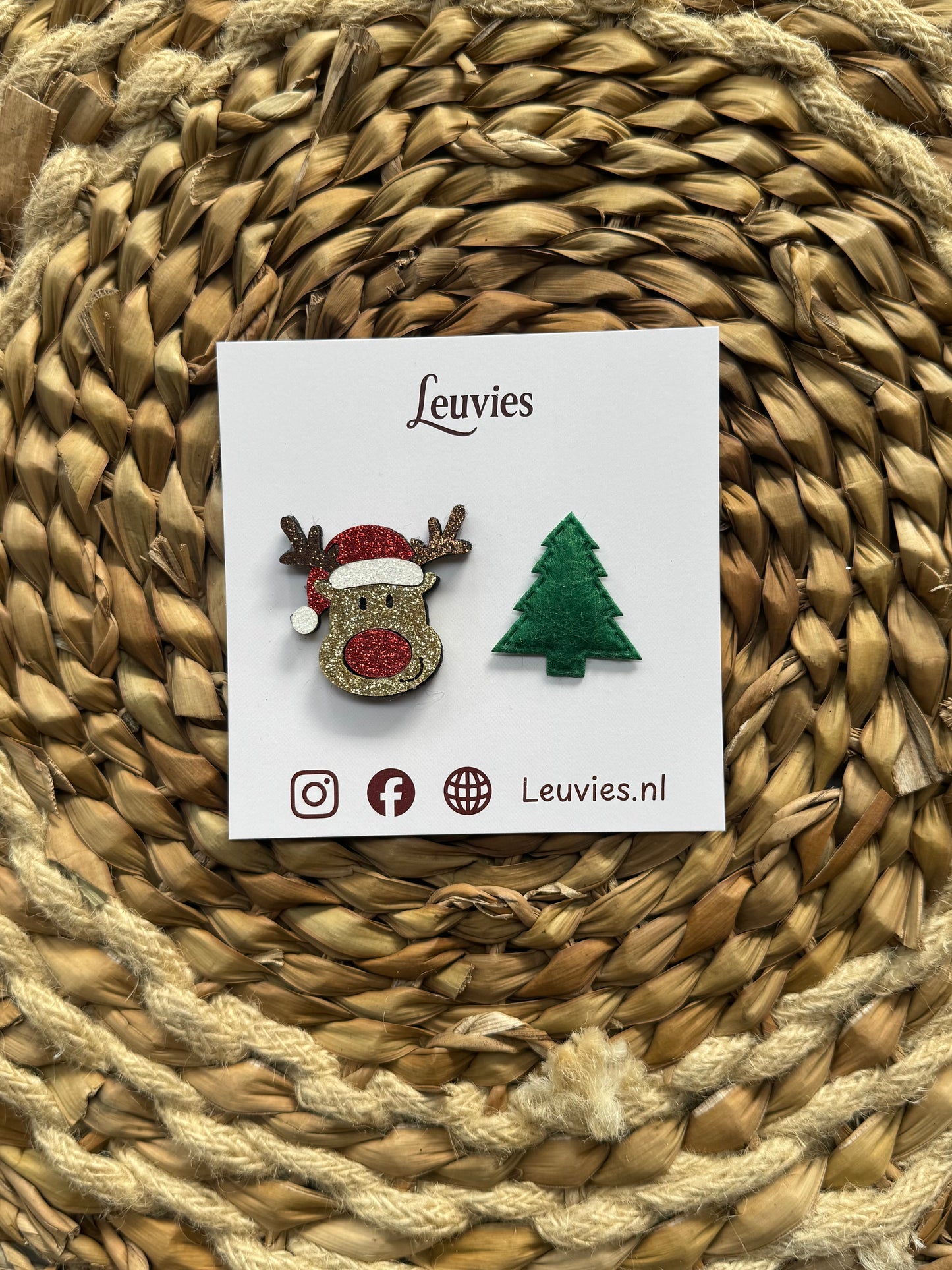 Non-slip Christmas flower (3 colours)