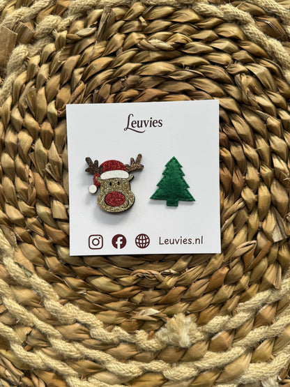 Non-slip Christmas flower (3 colours)