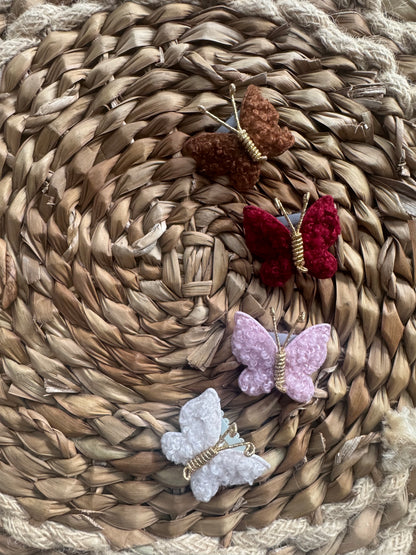 Anti-slip hair clips butterfly (10 colors)