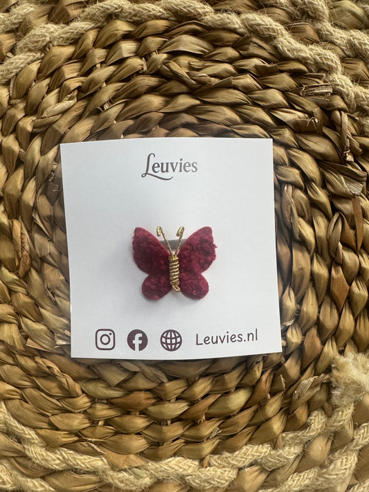 Anti-slip hair clips butterfly (10 colors)