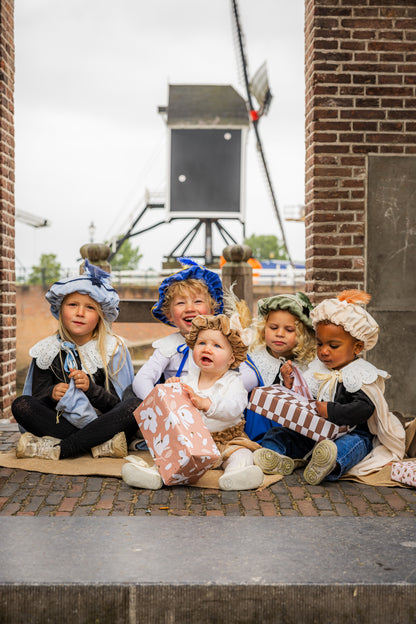(personalized) cream pieten hat with star