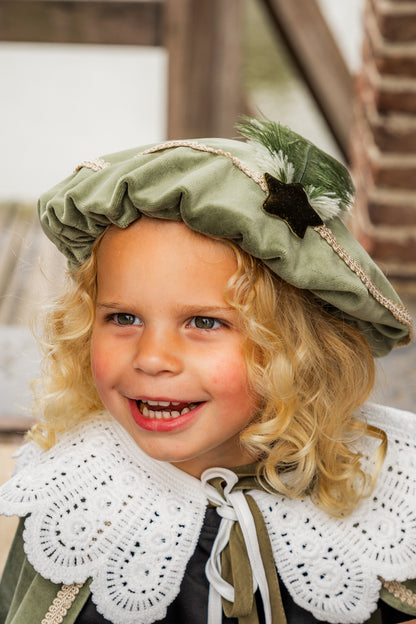 (personalized) Piet hat old pink with bow