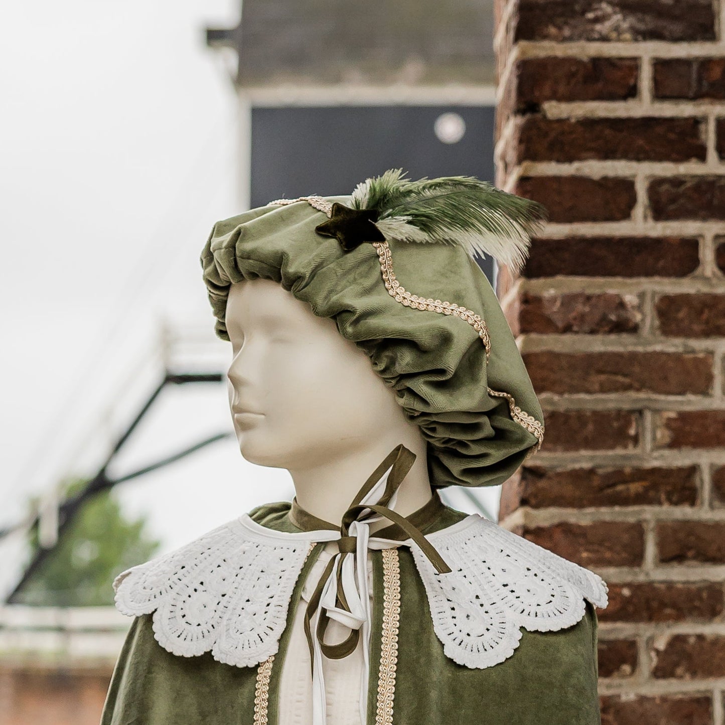 (personalized) Piet hat old pink with bow