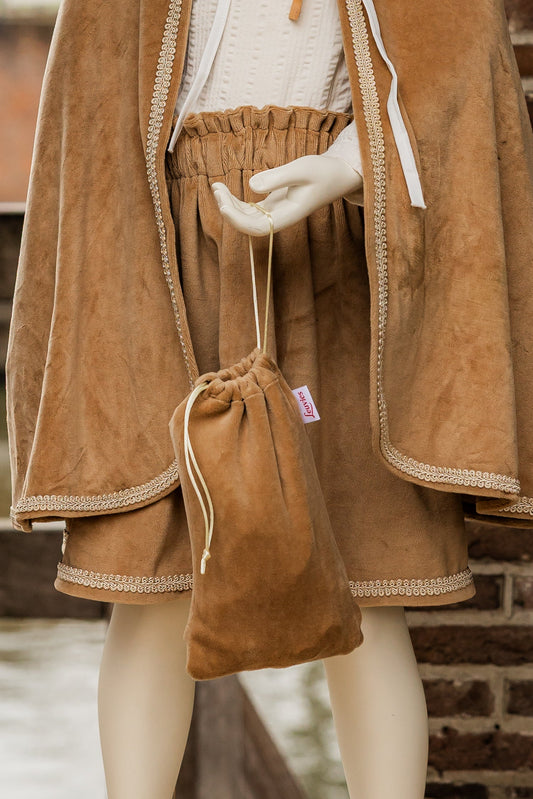 PRE-ORDER Pietenrokje luxe beige | Leuvies